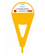 Repère de lotissement  jaune m